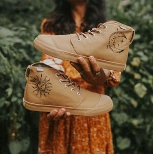 BANGS Lunar High-Top Sneakers